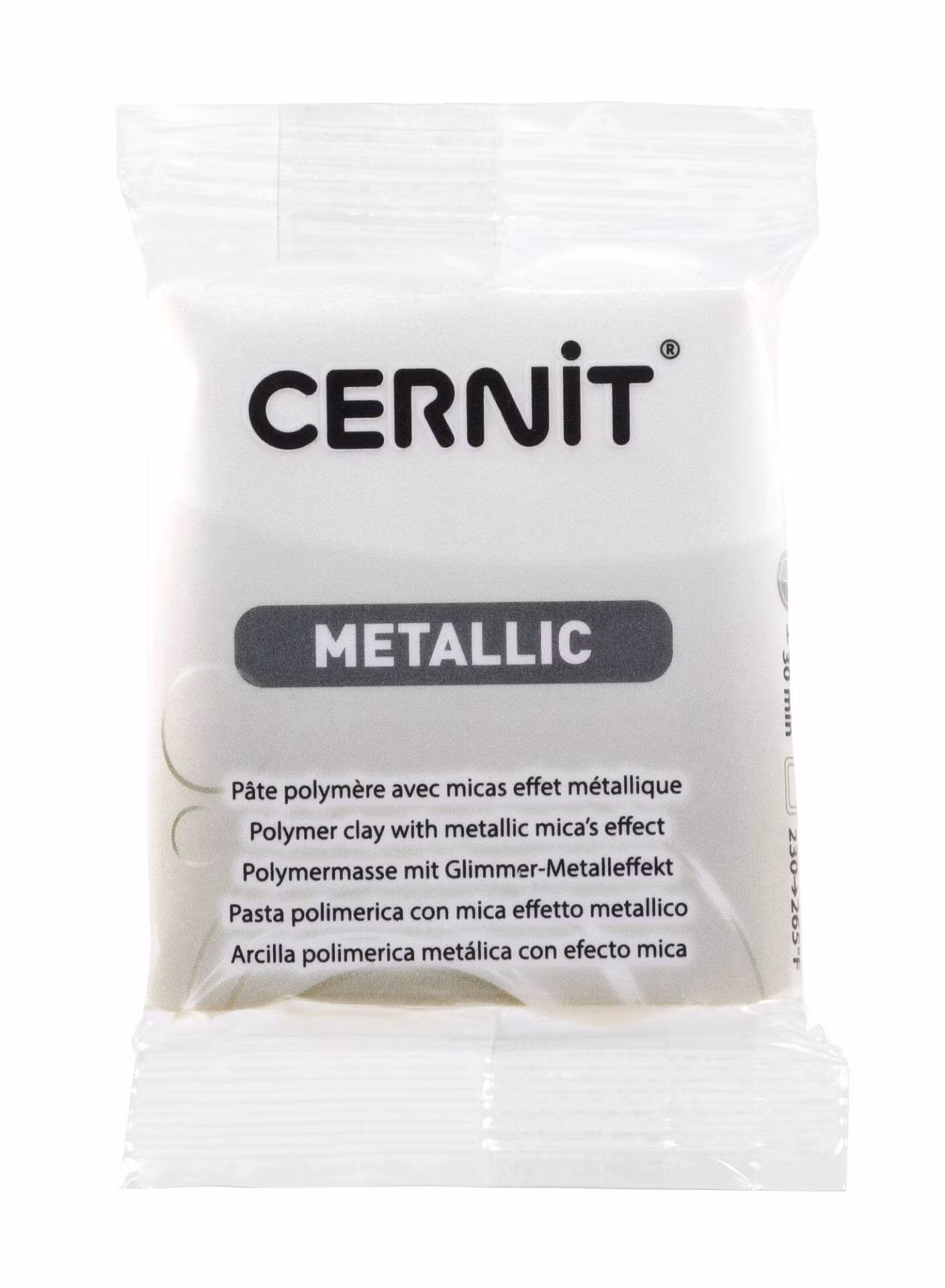 Cernit Metallic 56g - White Pearl 085C