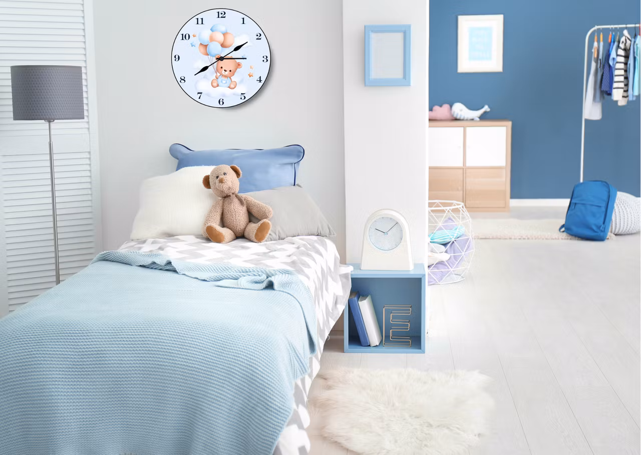 Väggklocka- barn . Doppresent