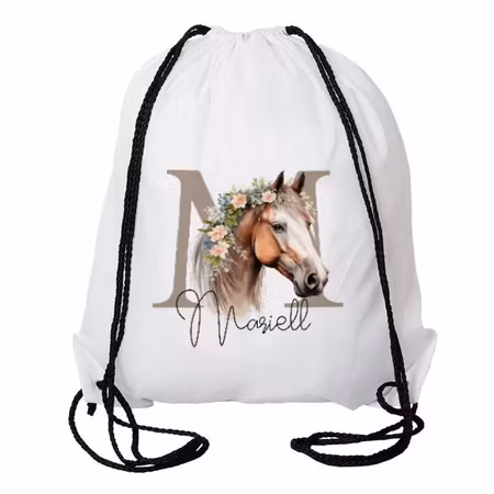 Personligt presentset med hästmönster för barn