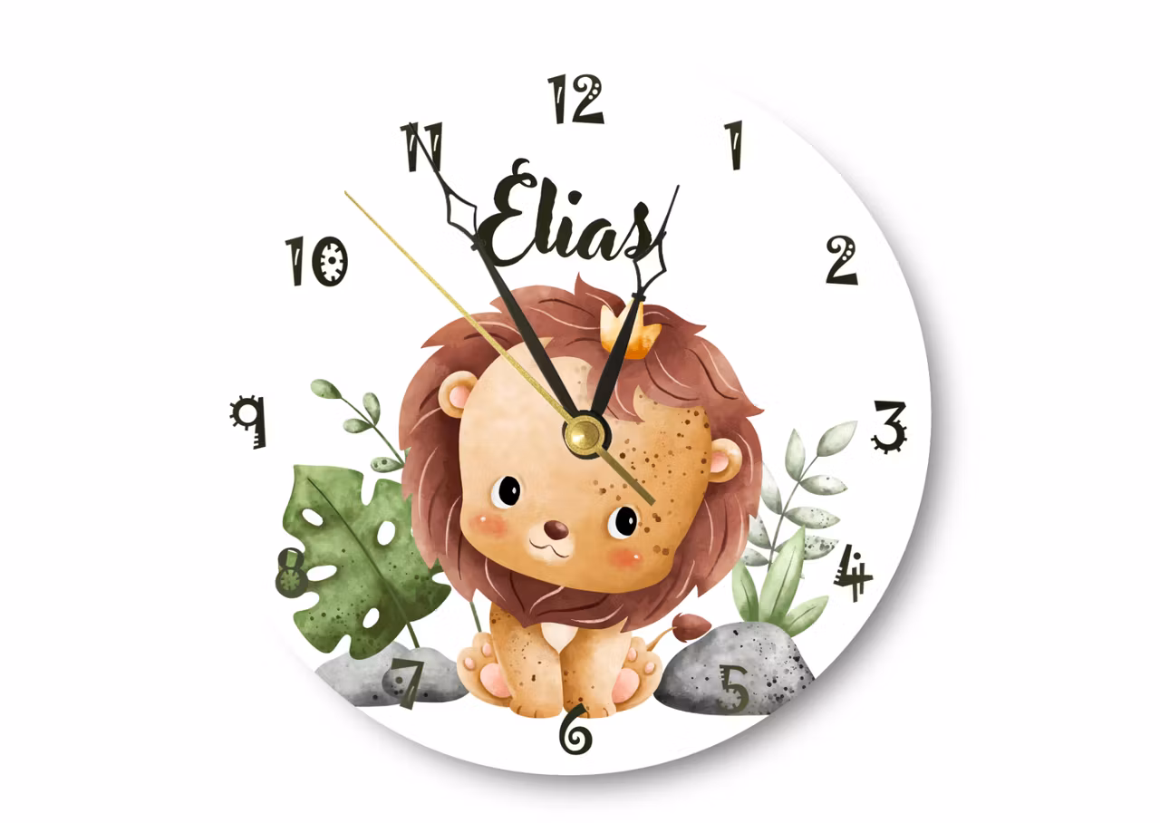 Lion-king-väggklocka-barn