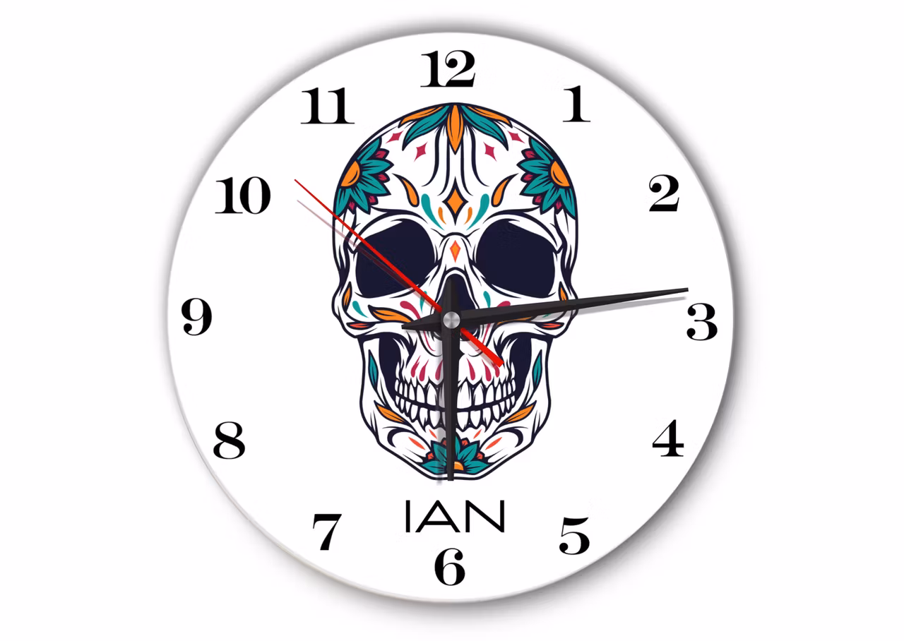 Cool - väggklocka till tonårigs rum