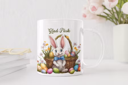 Påskhare mugg
