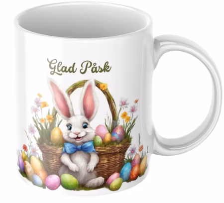 Påskhare mugg