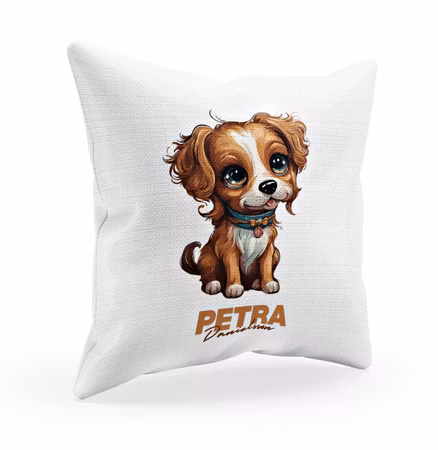 Kuddfodral för barn - Hund