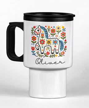 Termosmugg- Dalahäst