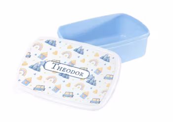 Personlig lunchlåda för barn -matlåda- lunchbox- Bilar