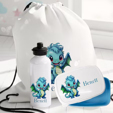 Personligt Presentset med Drake-mönster för Barn