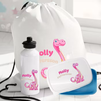 Personligt Presentset med Rolig dino-mönster för Barn