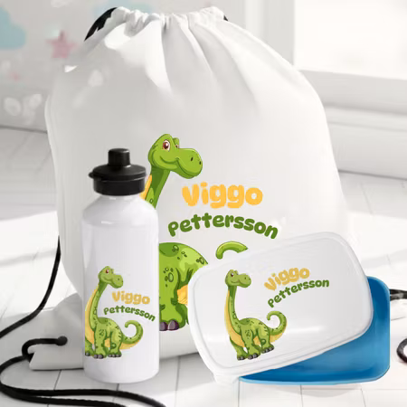 Personligt Presentset med Rolig dino-mönster för Barn