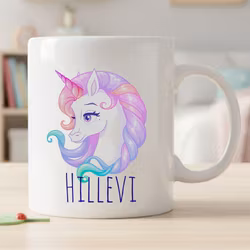 Mugg för barn med namn – Personlig barnmugg -  Magic