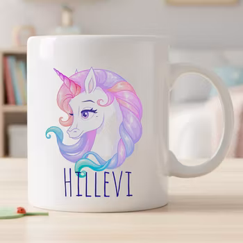 Mugg för barn med namn – Personlig barnmugg -  Magic