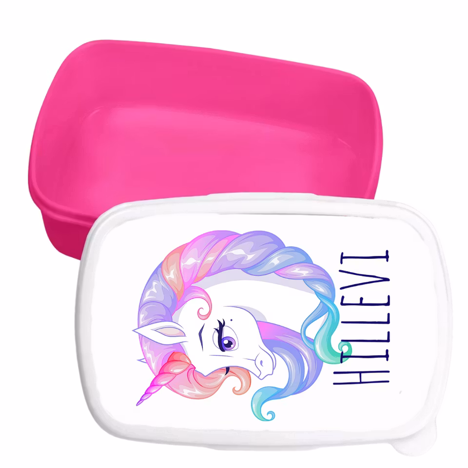 Personlig matlåda för barn - matlåda - Enhörning