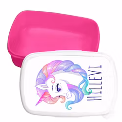 Personlig matlåda för barn - matlåda - Enhörning