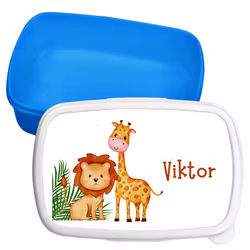 Personlig matlåda för barn -lunchlåda- Djungeldjur