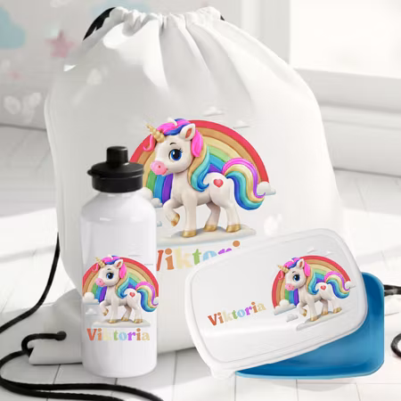 Magiska Enhörningsäventyr - Personligt Set för Barn