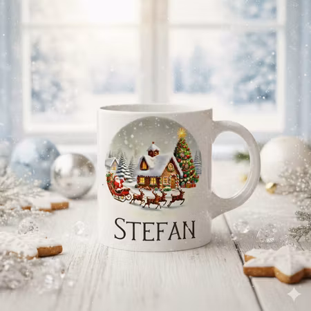 Personlig Julmugg- Julafton