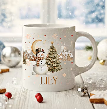 Personlig Julmugg - Gammaldags Jul