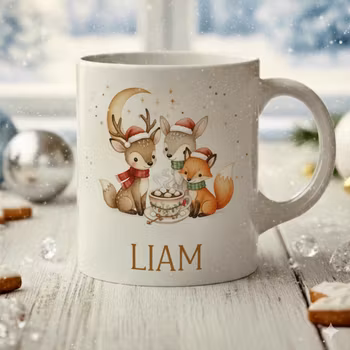 Personlig Julmugg – Skogsvänner vid Brasan