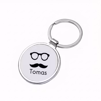 Personlig nyckelring för man