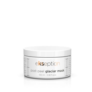 Post-peel glaciar mask