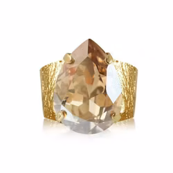 Classic Drop Ring / Golden Shadow