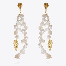 Luisa Earrings / Pearl