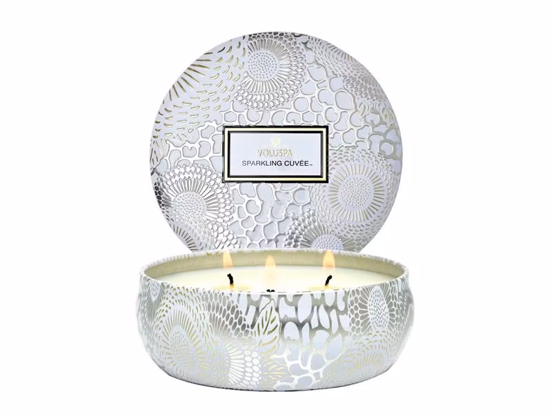 3 Wick Tin Candle - Sparkling Cuvée