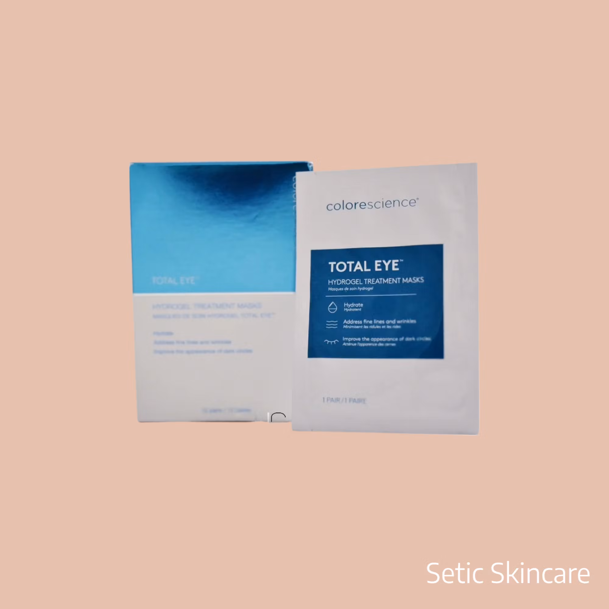 COLORESCIENCE Total Eye Hydrogel Mask 12-pack