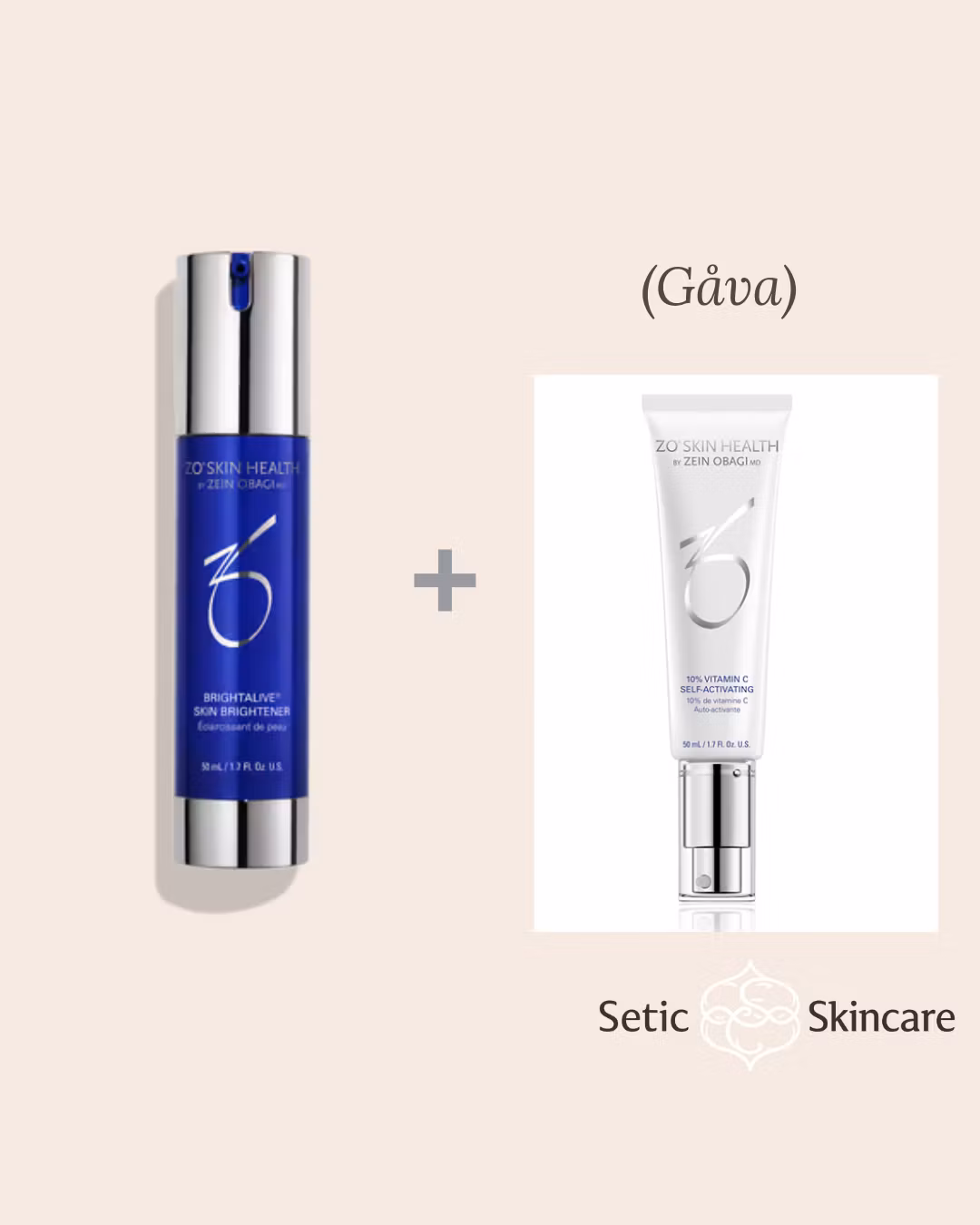Brightalive Skin Brightener, få C- vitaminkräm