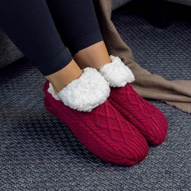 Toffelsockor (Röd)