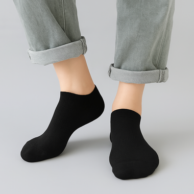Ankelsockar svart (10 par)