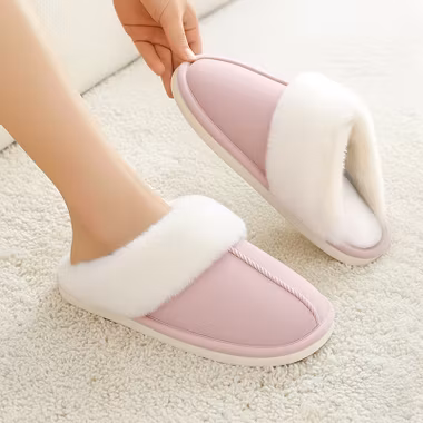 Fodrade innetofflor (Rosa)