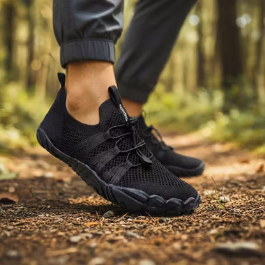 Barfotaskor Flex (svart)