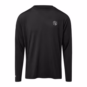 Långärmad tröja Unisex UPF 50+ svart