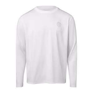 Långärmad tröja Unisex UPF 50+ Vit