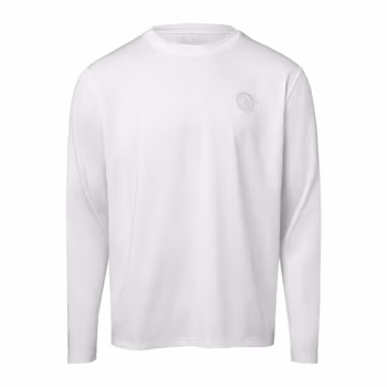 Långärmad tröja Unisex UPF 50+ Vit