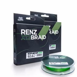 Renzstein | RenzBraid X12 - Fluo Grön 130m