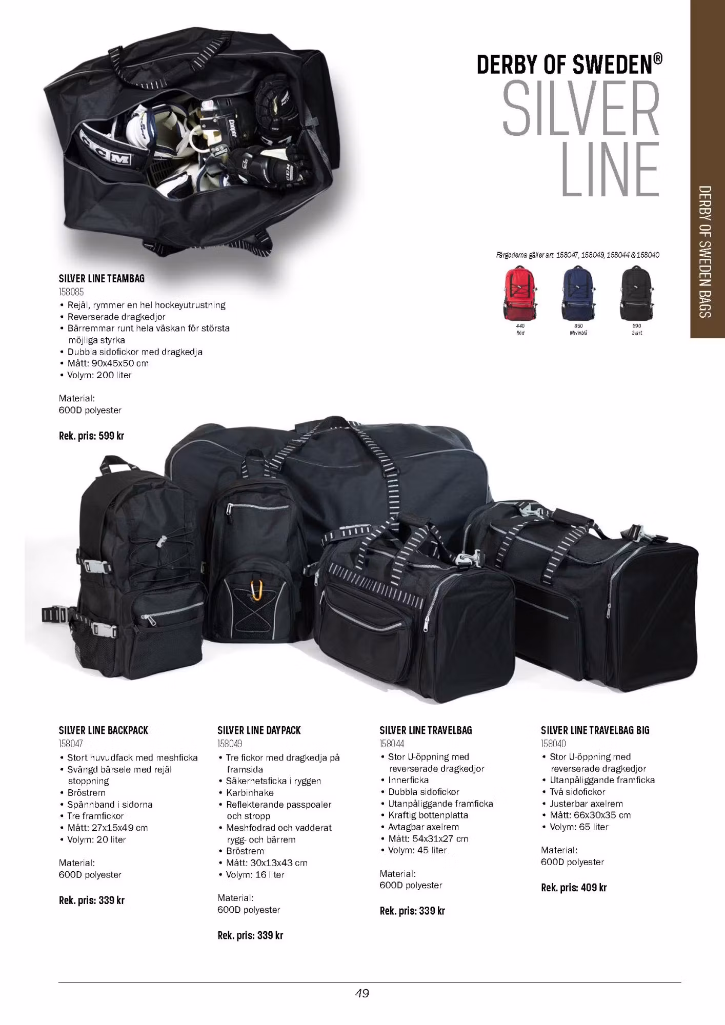 DERBY OF SWEDEN® SILVER LINE - Lindströms Reklam och Profil
