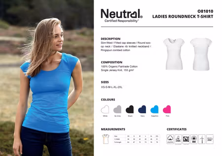 Neutral Ladies´ Roundneck T-Shirt