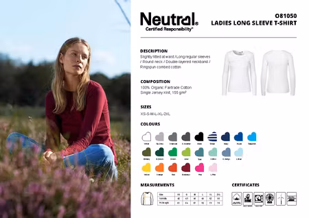 Neutral Ladies´ Long Sleeve T-Shirt