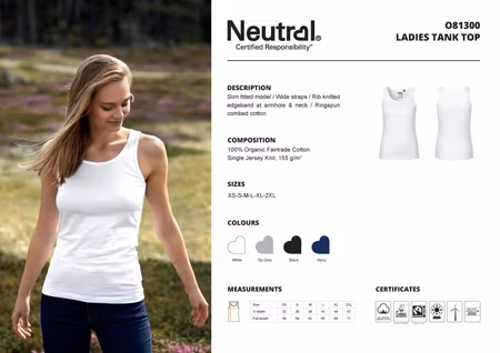 Neutral Ladies´ Tank Top