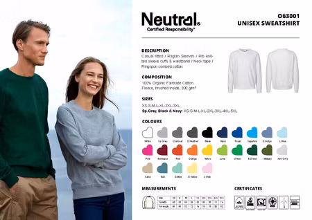 Neutral Unisex Sweatshirt