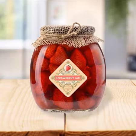 Vinyl Jar Labels – 2500 Pcs