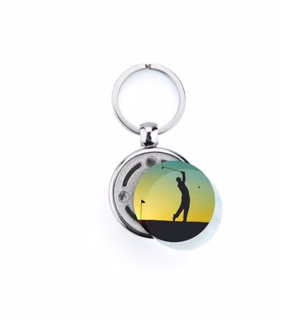 Nyckelring Golf