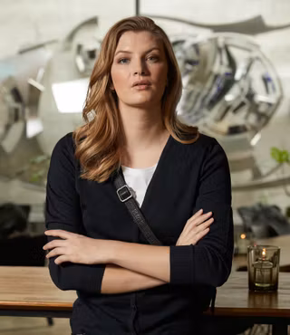 Stockholm Women's Cardigan V Neck Buttons - 50161