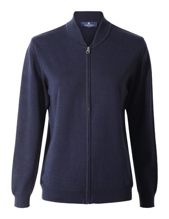 CC55 Stockholm Women's Cardigan Bomber Zip - 50160