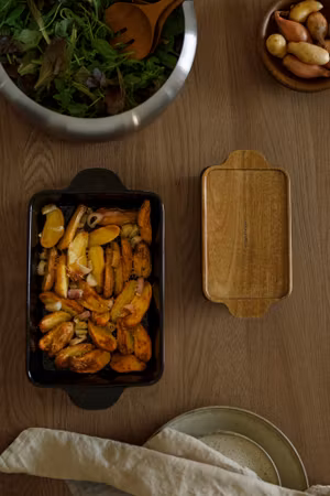 Gratängformar 2-pack återvunnet stengods - 411322