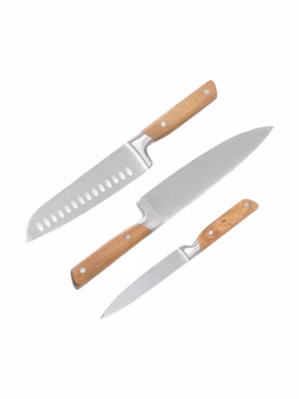 Knivset återvunnet stål - 411317