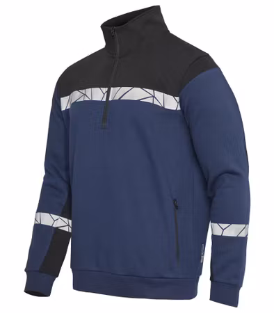 PROJOB SWEATSHIRT 1/2 ZIP PROGRESSION - 7102