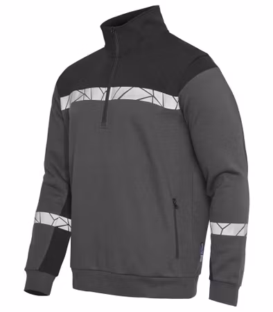 PROJOB SWEATSHIRT 1/2 ZIP PROGRESSION - 7102